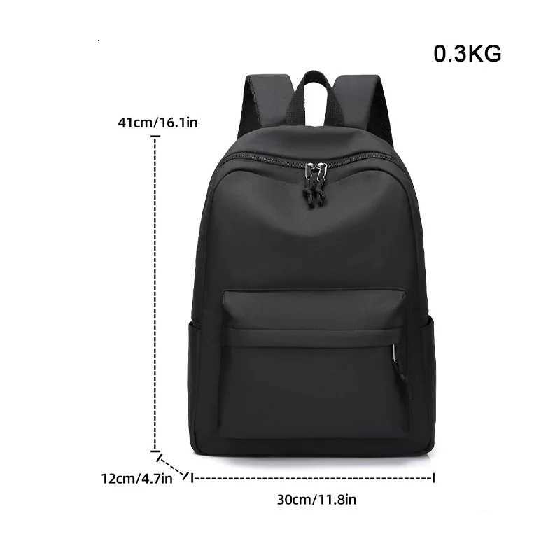 Japanesestyle Simple Men And Women With The Same Largecapacity Leisure Shoulder Bag Durable Travel Backpack Student Schoolbag W251025