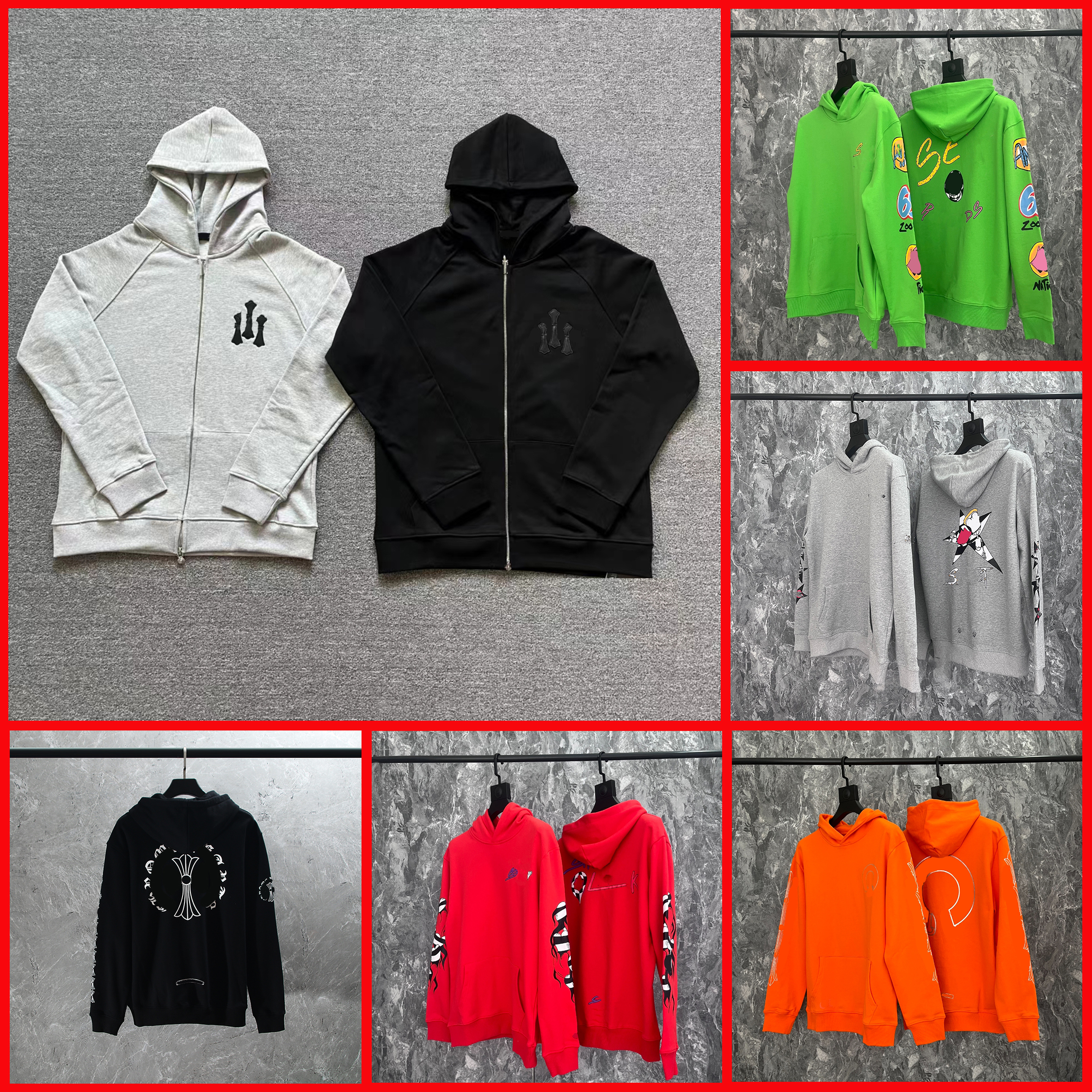 mens hoodie designer mens chrome hoodie tracksuit sweatpants pullover hoodies men designer zip up hoodie jacket tracksuit hoodie size s-2xl