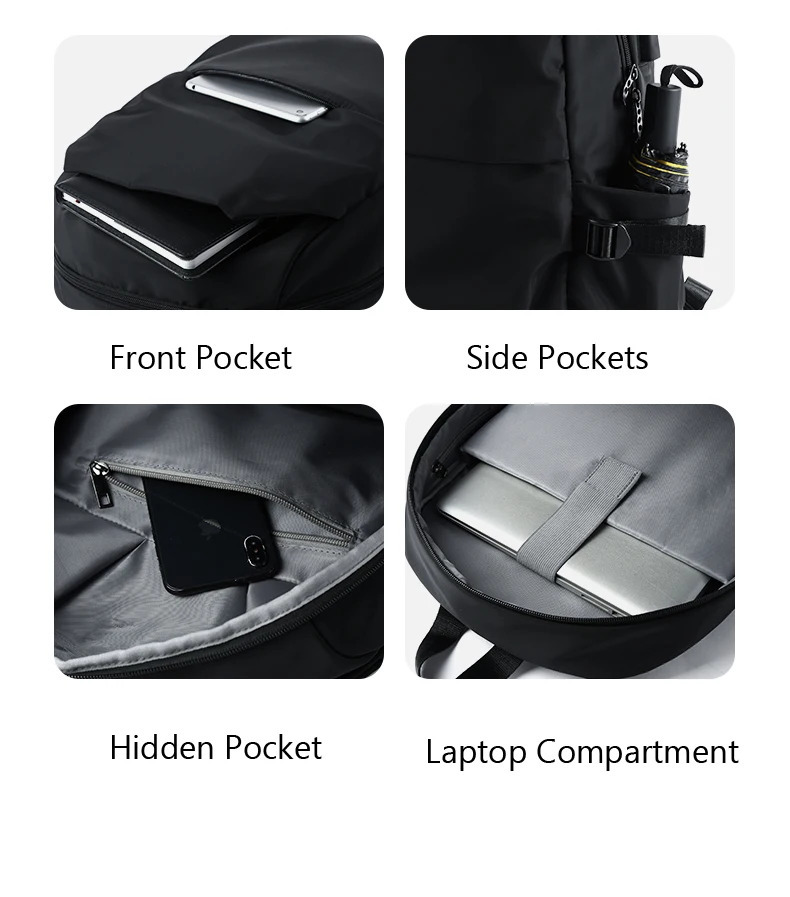 Lightweight Backpack for Women Men Waterproof Bookbag for Teenage College Travel 16 inch Laptop Simple Backpacks 251021
