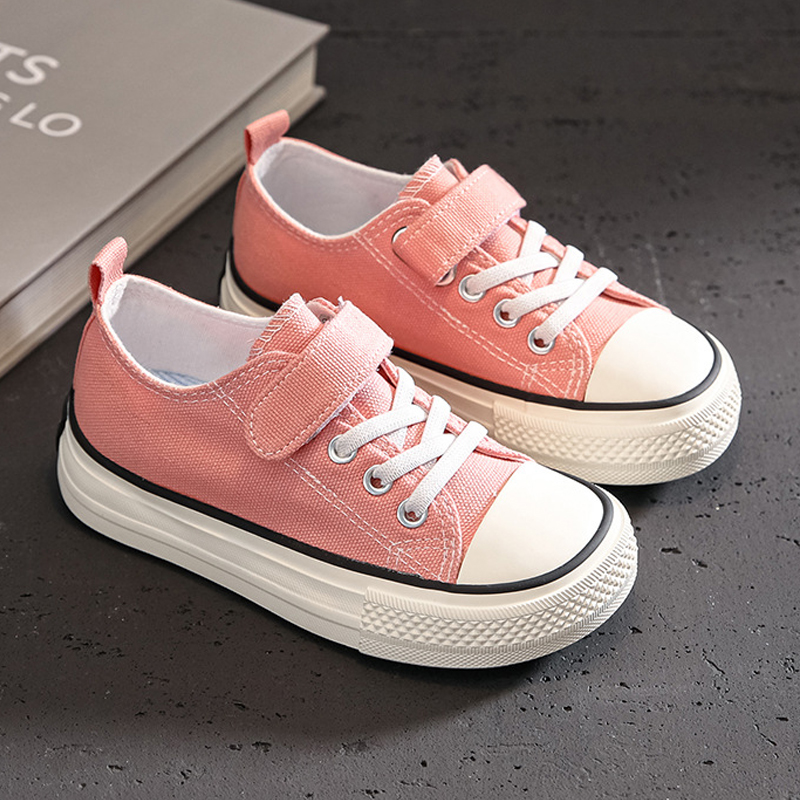 Kids Canvas Shoes Toddler Board Shoes Children Anti Slip Sneakers Kidsnest Boys Girls School Canvas Cloth Shoes Sizes 20 - 37 US5C-US5Y K1187