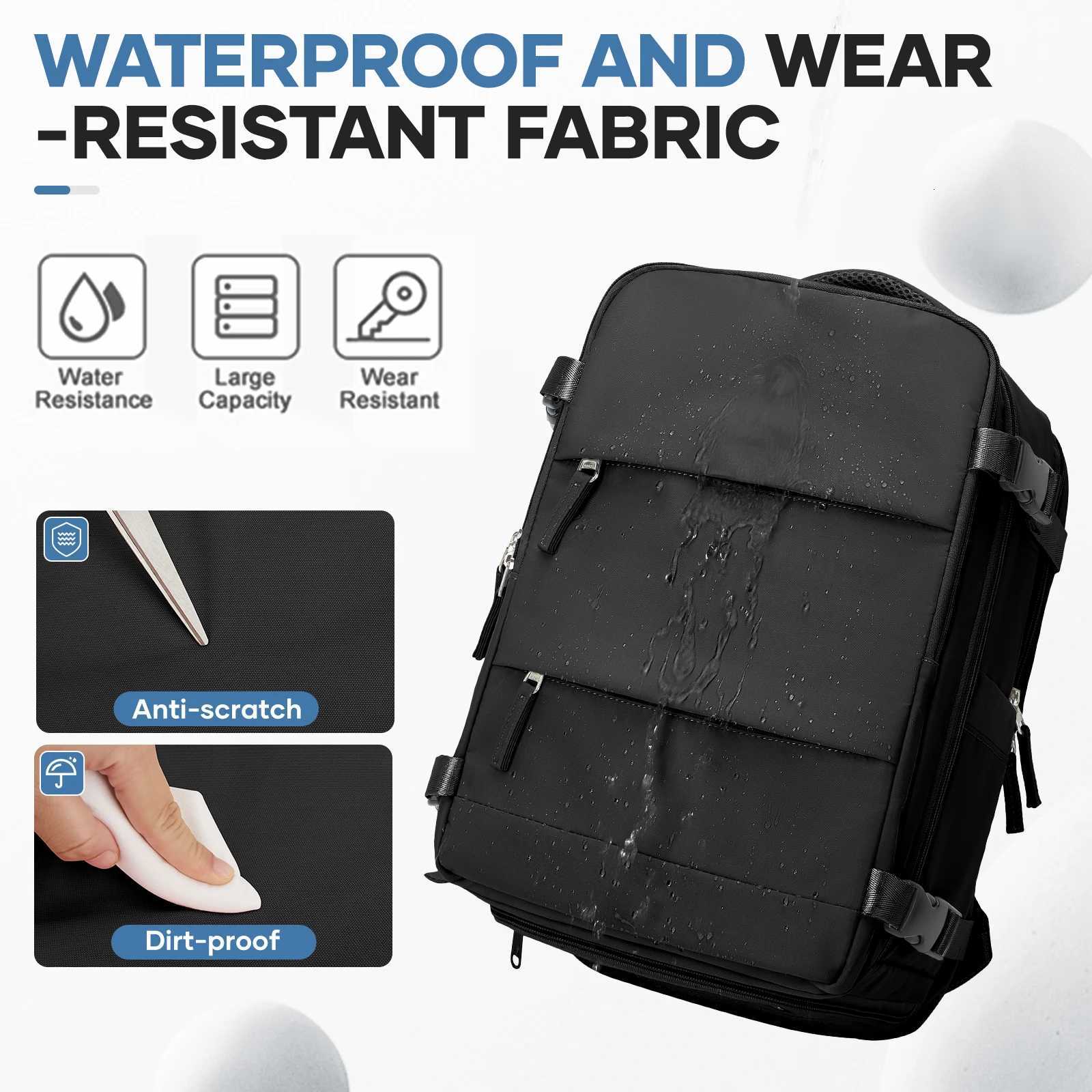 Ryanair Cabin Bag 40x20x25 Under Seat Easyjet 45x36x20 Travel Backpack School Storage Laptop Bag Multipurpose Hand Luggage Bag W251025