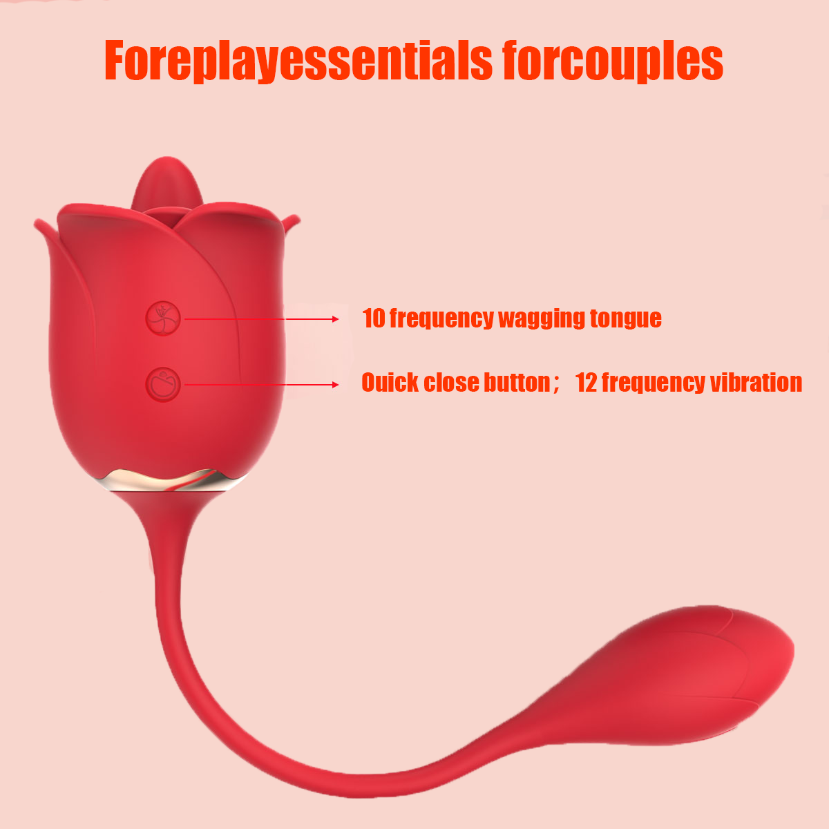 Intensive Vibration with Comfort Tongue: Explore 12 Exciting Sex Toy Functions for Enhanced Pleasure