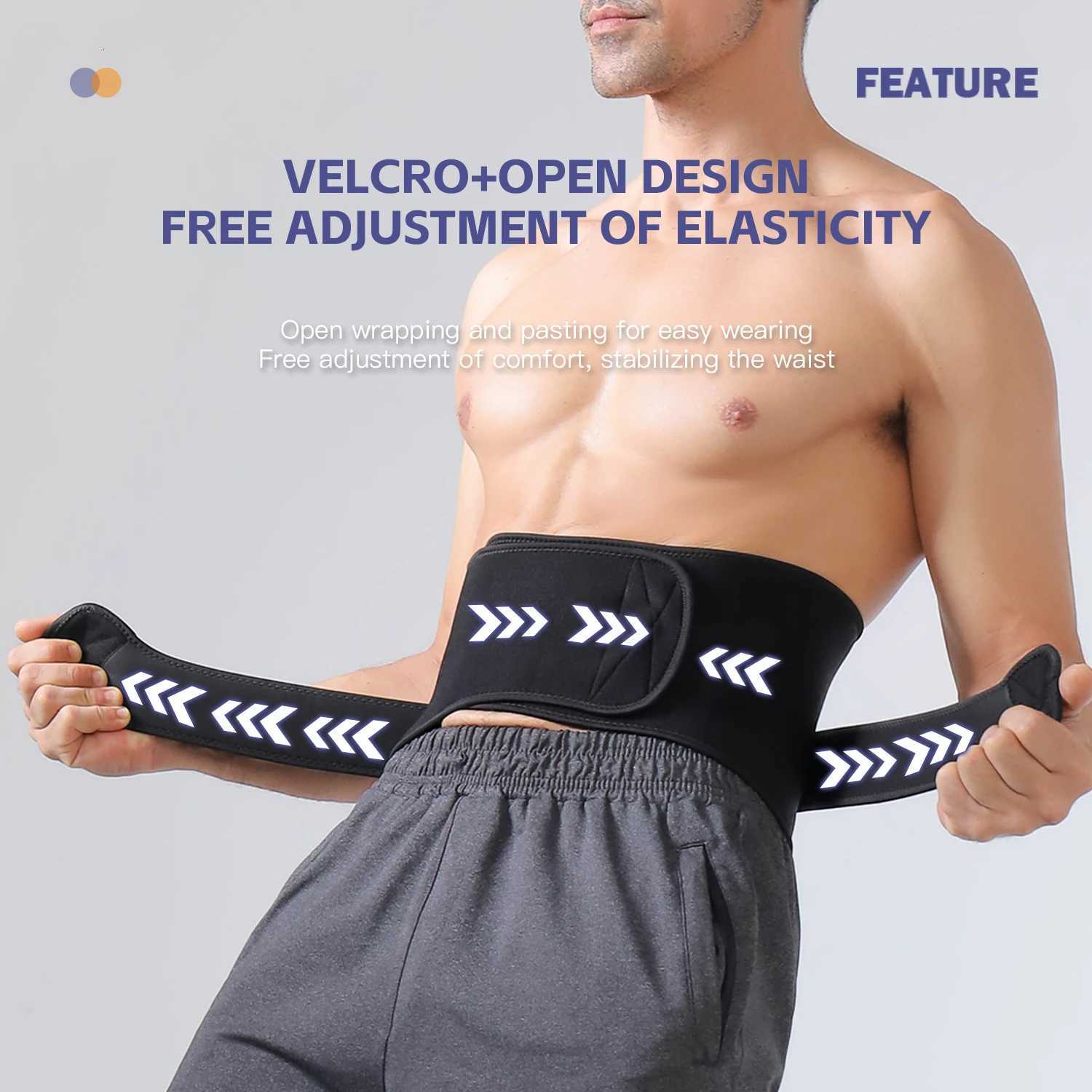 1Pcs Fitness Waist Protection 5 Support Rods Dual Strap Design For BiDirectional Compression Sports Waist Protection Y251025