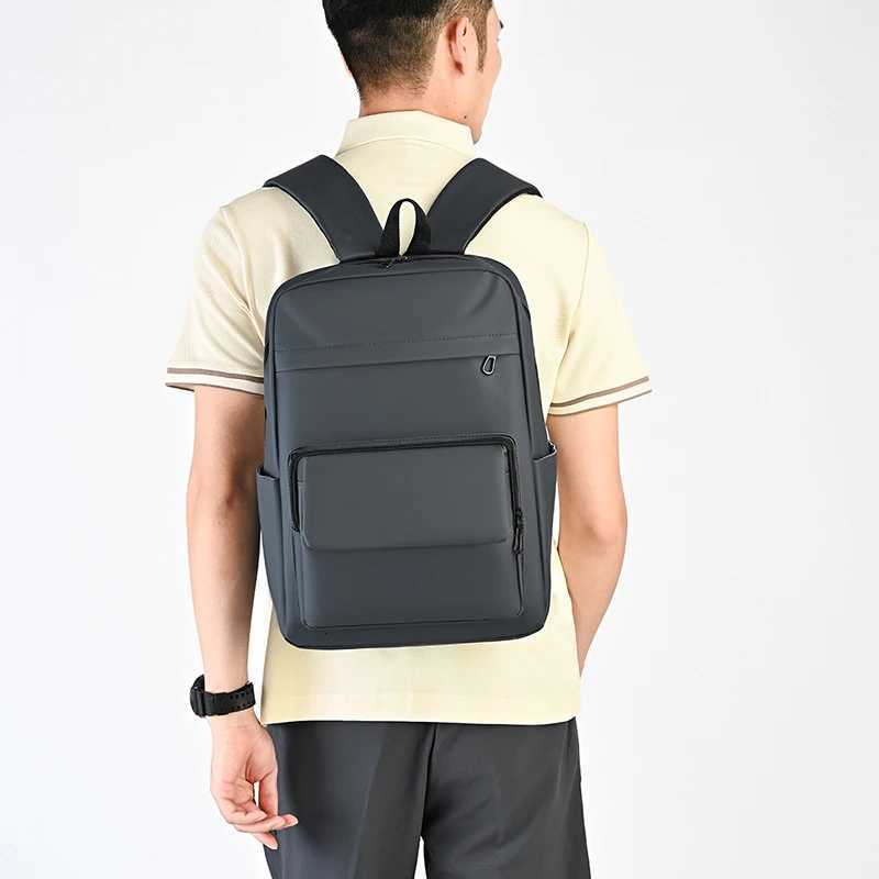 Largecapacity travel backpack with multiple pockets laptop backpack adjustable shoulder strap W251025