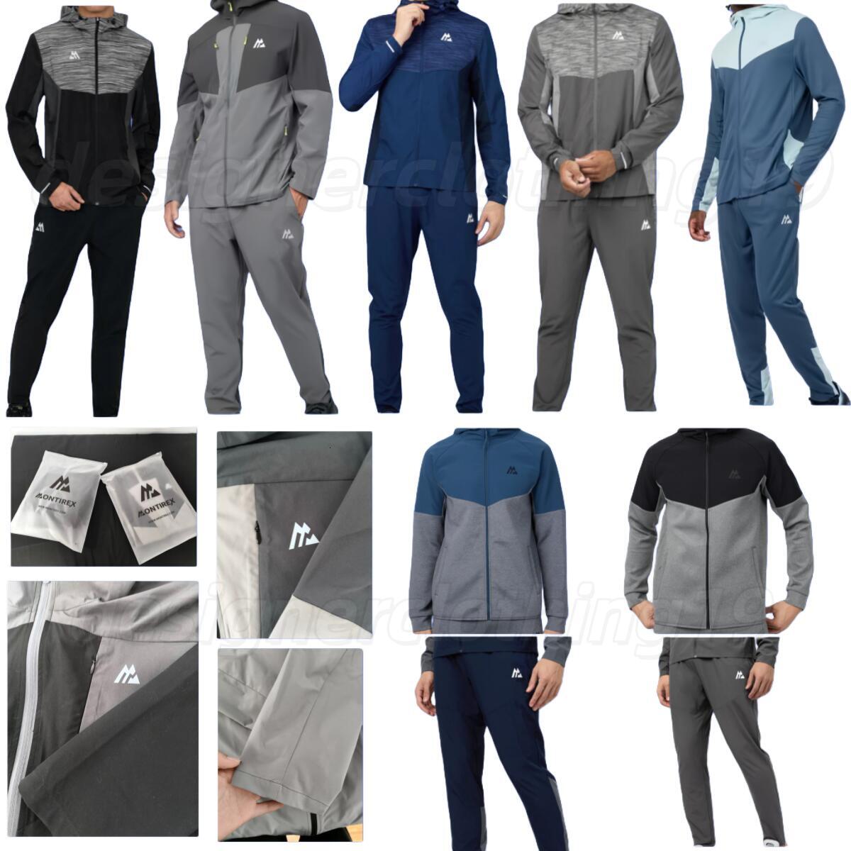High quality NEW Style monterex tracksuit hot Latest model tech 3-piece set designer montirexs tracksuit sports fiess jogging suits quick dry sportswear sweatpant