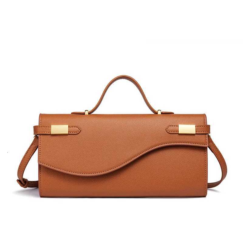 Cherry Red Envelope Wine Red Envelope Black Bag European And American Fashion Palm Pattern Flip Hand Organ Upscale New Handbag Z251024
