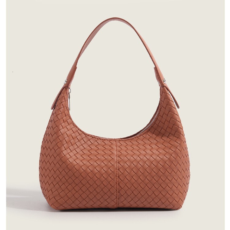 Luxury Brand Designer Bag 2025 Vintage Women's Bag Fashion New Versatile Woven Bag Underarm Bag Dumpling Bag Fashion Trend Elegant Commuter Shoul