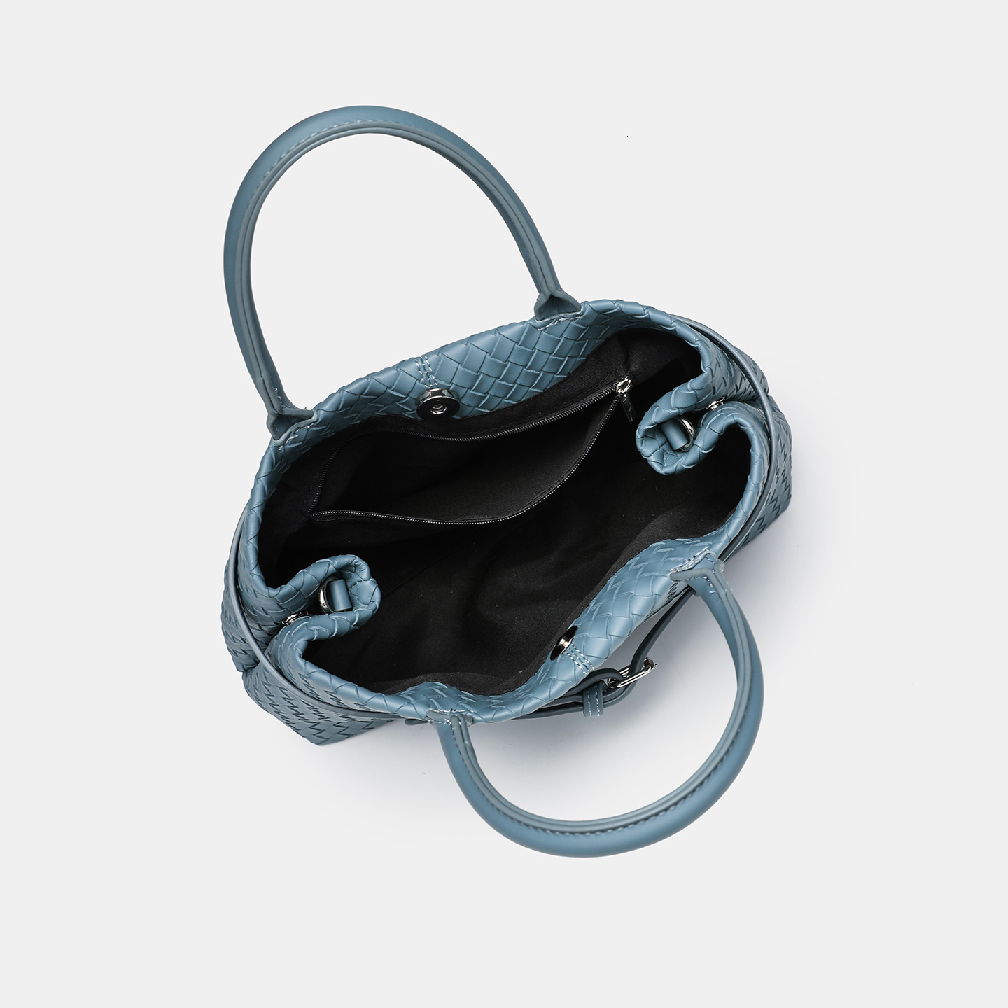 Luxury Brand Woven Tote for Women Large Capacity Commuter Handbag - Elegant Designer Ladies Shoulder Bag XJ260206