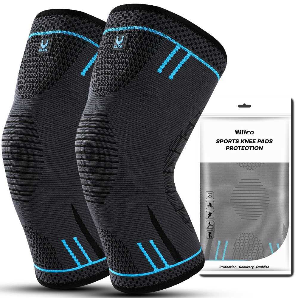 1 PC Knee Pads Strap Patella Medial Support Meniscus Silicone Compression Protection Sport Knee Braces Basketball Running Prot Y251024