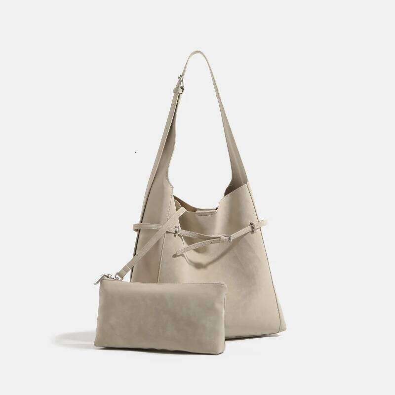 New Women's Minimalist Hobo Underarm Bags Soft Matte PU Leather Shoulder Strap Purse Spacious Tote For Work And Daily Commute Suotong1025