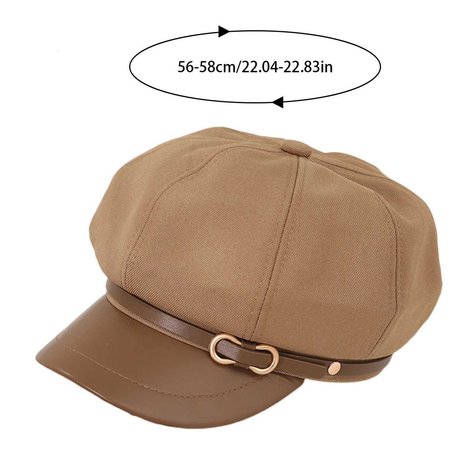 Retro Beret Painter Cs for Girls Fashionable Soft Fabric Winter Warm Cs for Outing Travelling Vacation Y251025