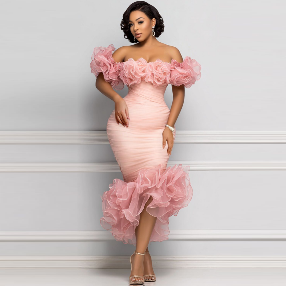 Sexy Pink Cocktail Dress Strapless Pleats Short prom dresses mini party homecoming Special Occasion dress Custom Made