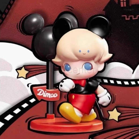 Disney POPMART DIMOO Collaboration Series Donald Duck Mickey Mouse Figurine GiftDeliver within 3 days H251025