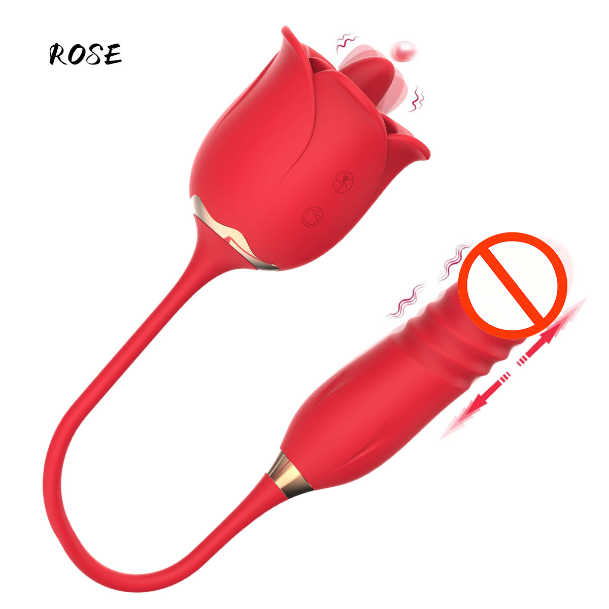 Intimate Vibrating Toy with Multiple Licking Modes for Enhanced Sensation