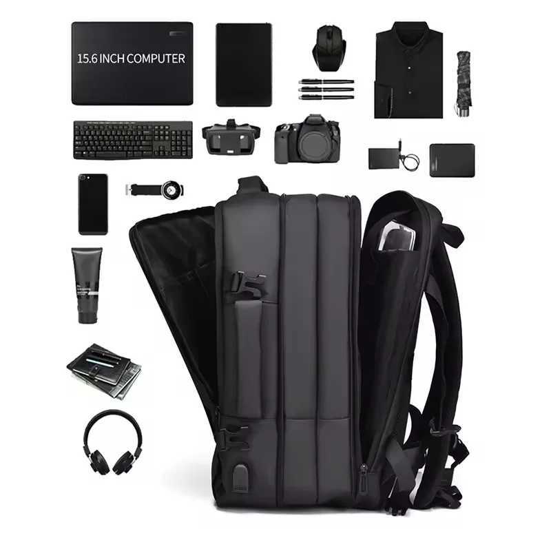 Weixier 16 Inch Largecapacity Mens Highend Backpack Computer Bag Highend Business Bag Expandable Backpack Witch USB W251025