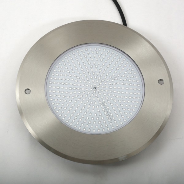 LED Pool Wall Light, Stainless Steel Waterproof Underwater Light with Recessed Design, Round Landscape Lighting for Swimming Pool, Fountain, Pond Deco