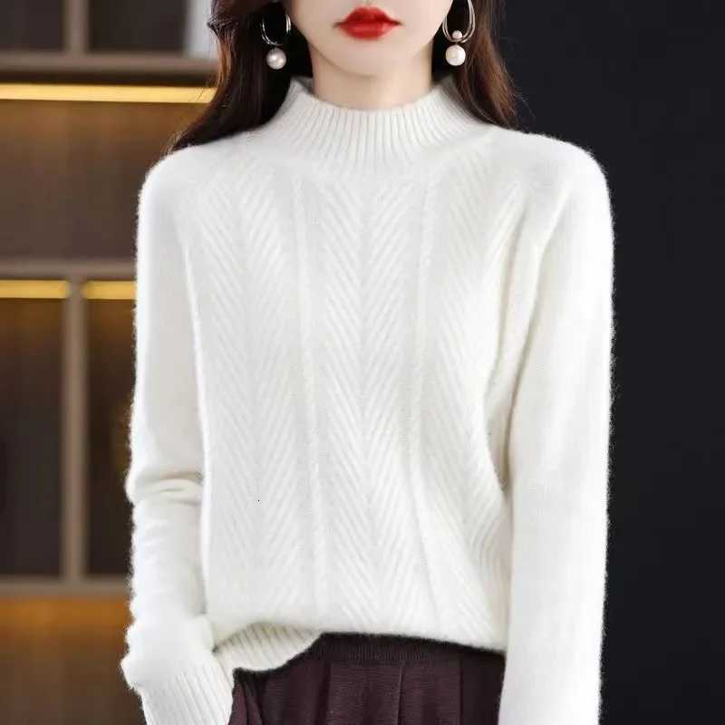Heliar Women Fall Turtleneck Sweater Knitted Soft Pullovers Cashmere Jumpers Basic Soft Sweaters For Women 2024 Autumn WinterT251025