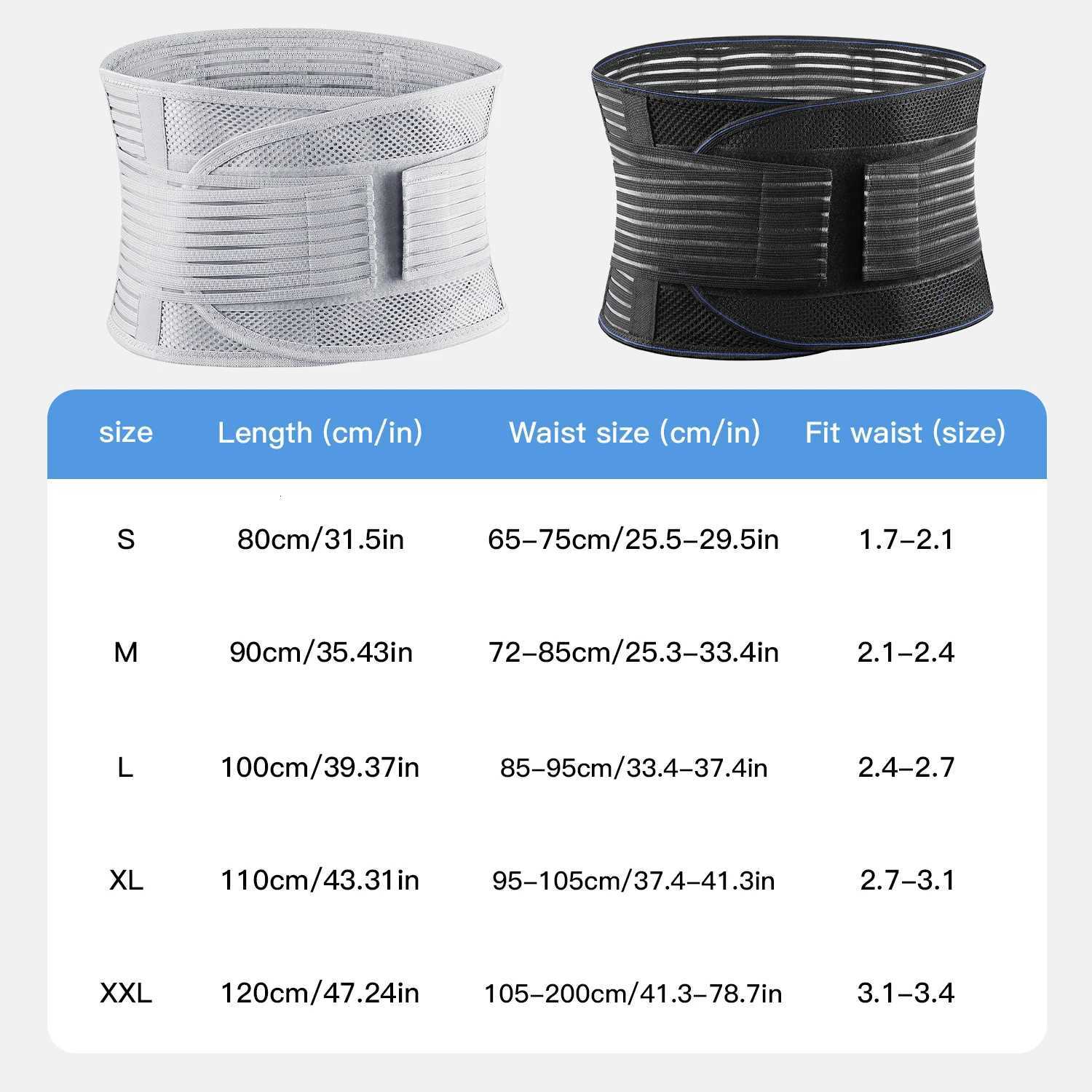 Sports Waist Belt For Men And Women Dual Pressure Fitness Breathable Abdominal Belt Lumbar Support Lumbar Support Lumbar Support Y251025