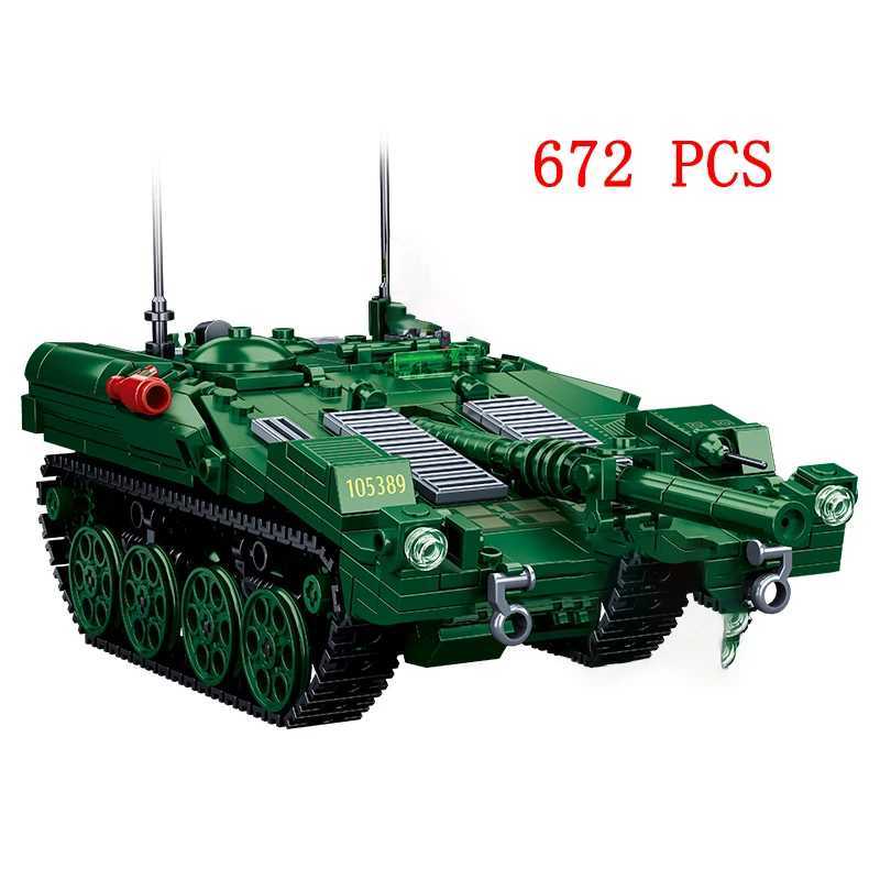 Military Vehicles Tank Sets SWAT Army City Police T34 Model Building Blocks DIY Brick Kids Toys Classic World War II WW2 C251023