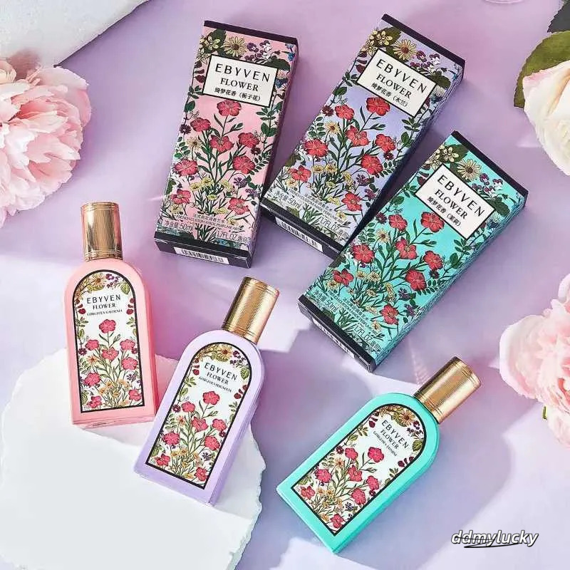 Eau De Toilette Perfume Set For Women, Floral Scent, Long-Lasting Fragrance, Blooming Water Of Flowers, Valentine's Day Gift Ddmylucky