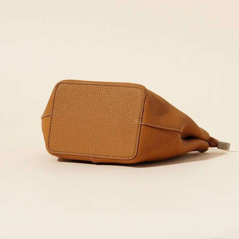 Women Genuine Leather Vegetable Basket Shoulder New Designer Casual Female Small Tote Girls Crossbody Bags 1025