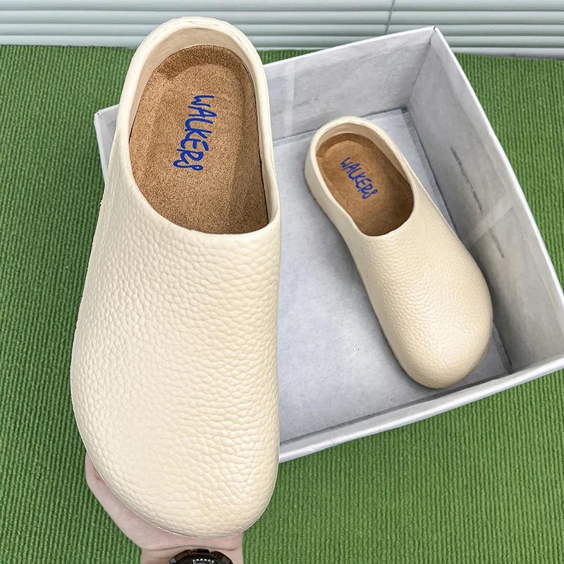 Mens and Womens Summer Breathable Waterproof NonSlip Kitchen Shoes SlipOn Beach Shoes ToeToe Sandals and Slippers 251023