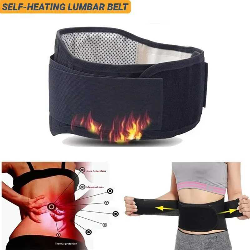 Adjustable Magnets SelfHeating Magnetic Therapy Back And Waist Support Belt Massage Sports Protector Lumbar Brace Band Y251025