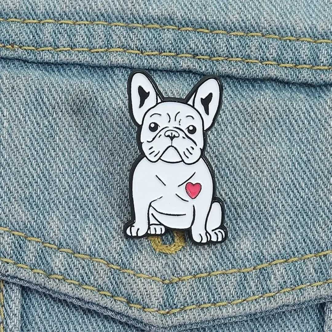 Cartoon Dog Enamel Pins Pet Brooch Cartoon Lapel Metal Alloy Animal Badge on Backpack Jewelry Decoration Gift Custom J251115