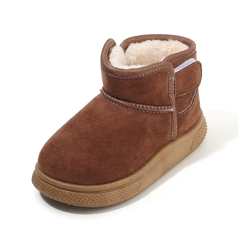 Snow Boots For Toddler Kids Plush Boots Children Thick Warm Cotton Shoes Littlesprouts For Child Boys Girls Warm Boots Sizes 21 - 32 L1191