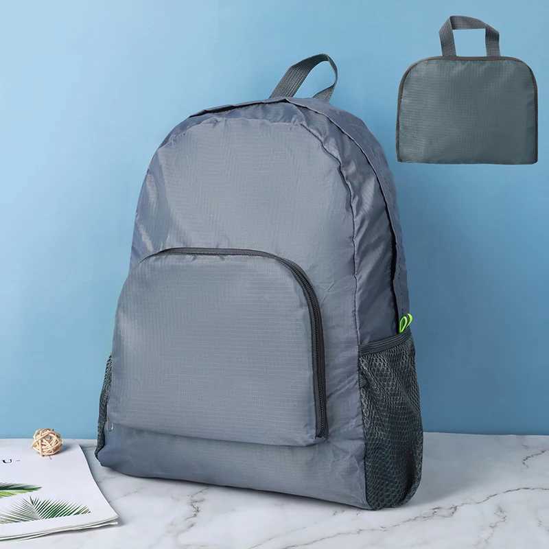 Outdoor Backpack Leisure Large Capacity Lightweight Water Proof Foldable Backpack Outdoor Travel Book Bag W251025
