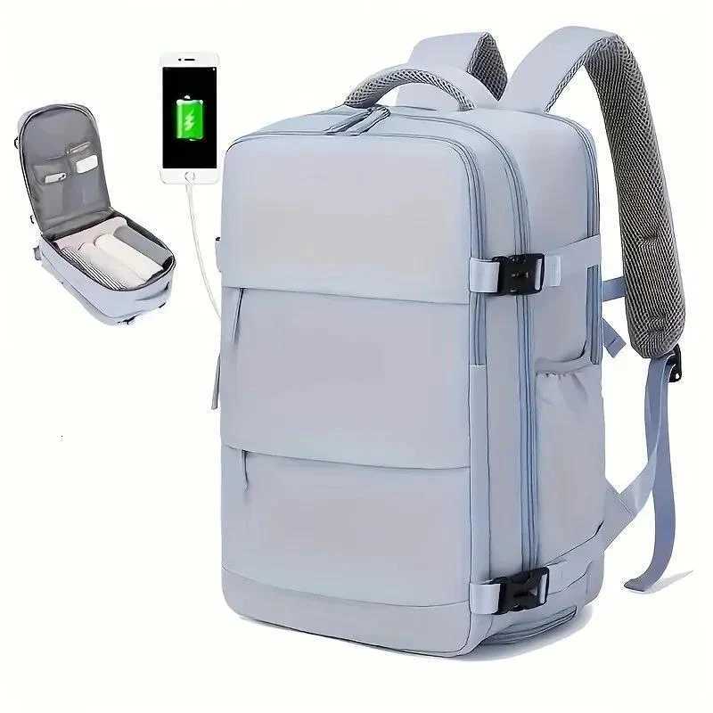 Backpack Large Capacity Journey Multifunction Travel Backpack With Shoe Storage Multilayer Luggage Bag W251025