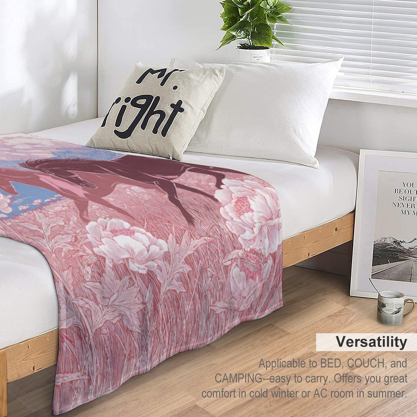 H Designer Horse blanket blanket throw cashmere vibration blanket copert Home Travel Throw Summer Air Conditioner Beach home bedding blankets throws H