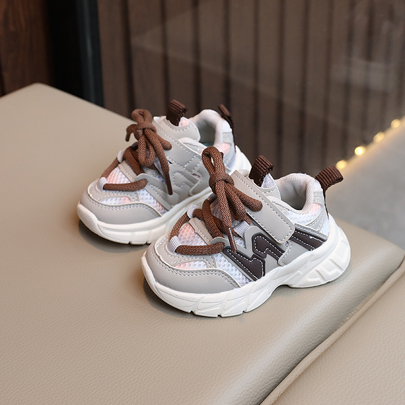 Fashionable minimalist children's sports shoes girls' shoes tennis shoes boys' dad shoes boy baby casual shoes Free shipping new