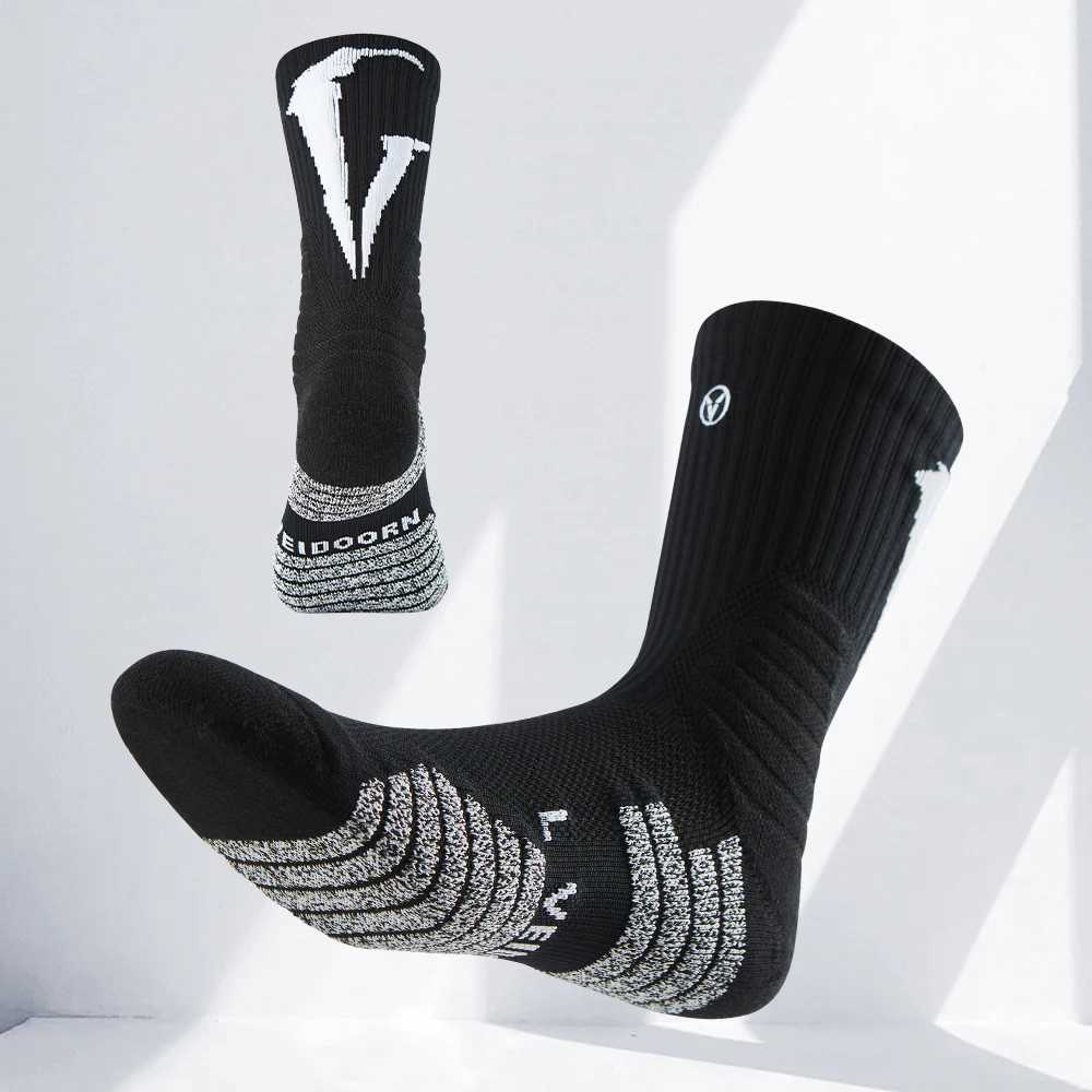 Non Slip Best Basketball Socks Thick Breathable Compression Ankle Support Running Camping Crew Socks Unisex Y251024