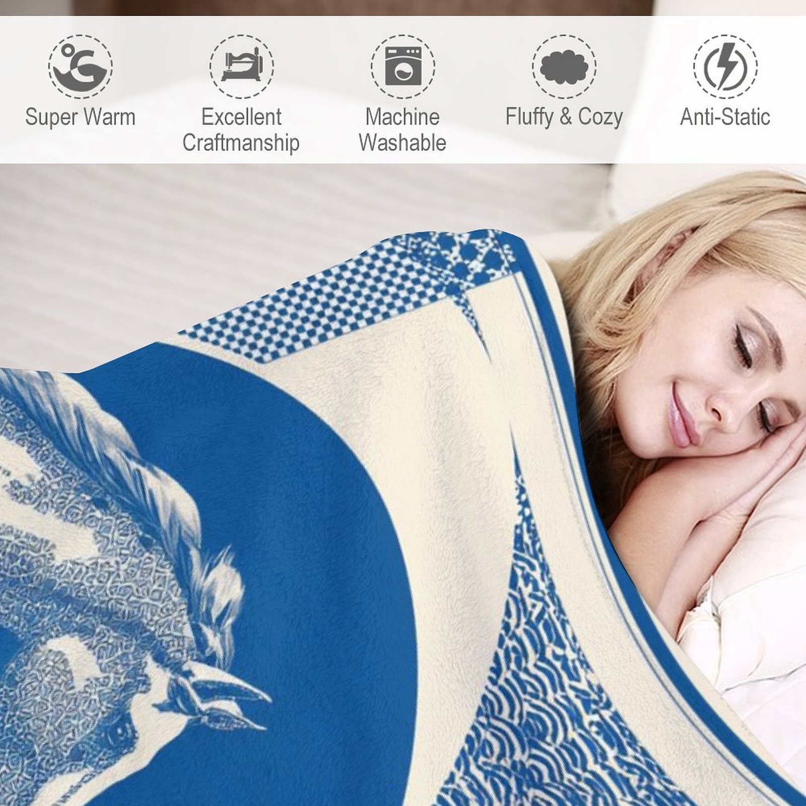 Custom H Designer Horse blanket blanket throw cashmere vibration blanket copert Home Travel Throw Summer Air Conditioner Beach home bedding blankets t