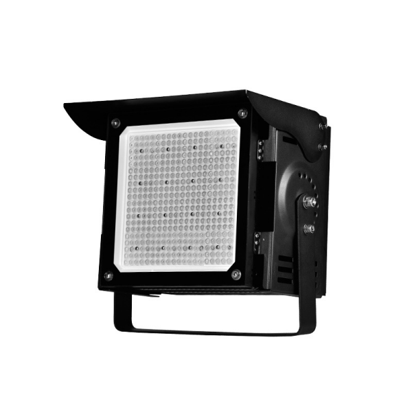 LED Stadium Flood Light, High Brightness Outdoor Sports Lighting with Adjustable Bracket, Waterproof Floodlight for Basketball Court, Football Field, 