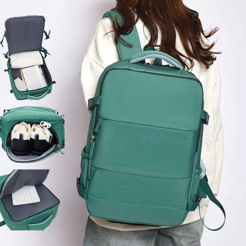 Couples Leisure Lightweight Backpack Travel Backpack Female New Backpack Student Schoolbag Large Capacity Travel Commuter Luggag W251025