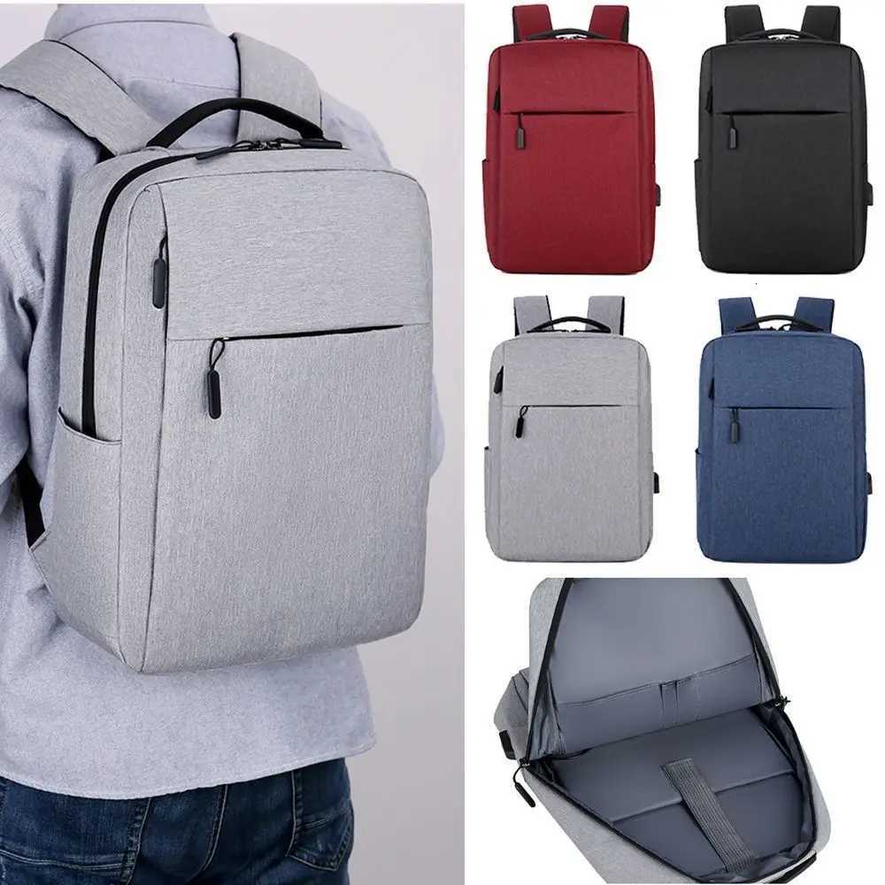 Trendy Mens Minimalist Backpack Versatile Backpack Large Capacity School Student Backpack Rucksack Computer Travel Bag Unisex W251025
