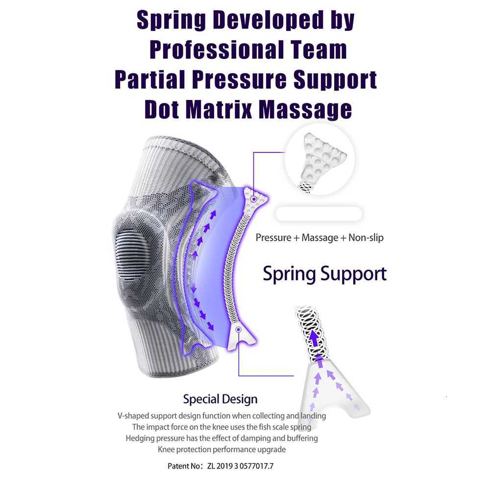 Veidoorn Breathable Knee Support for Men Women Sports Knee Brace with Stabilizing Support AntiSlip Compression Sleeve Arthritis Y251024
