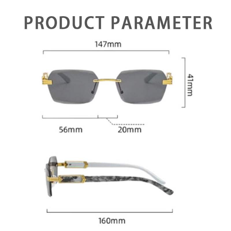 Metal Cat Eye Frames Retro Style Eyeglasses With Blue Light Protection For Daily Outdoor Use