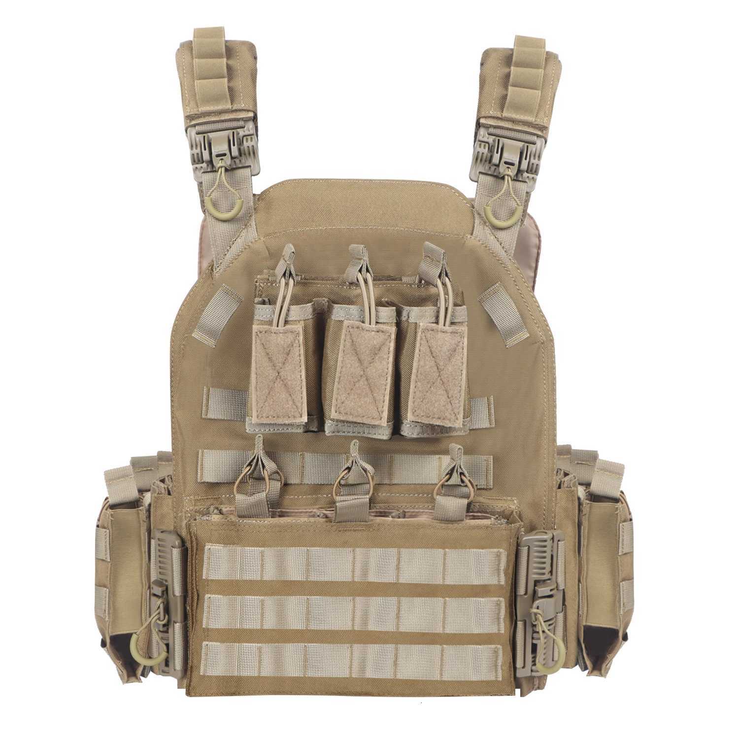 Hunting Tactical Vest 1000D Nylon tactical Mol Airsoft Paintball Outdoor Combat Protective Lightweight Adjustab Vest Y251022