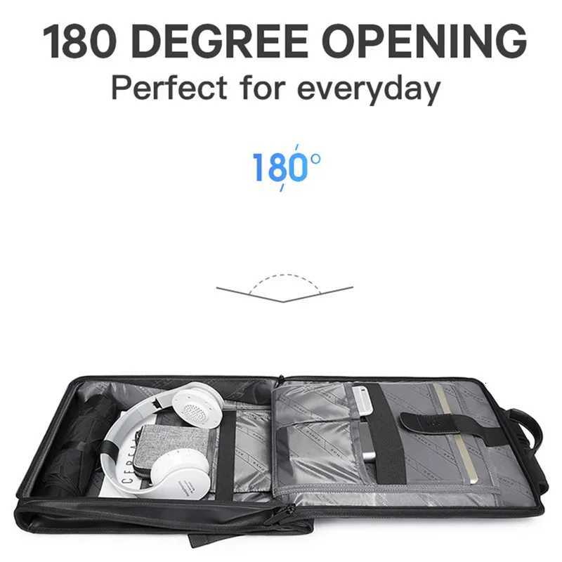BANGE New Design Men Backpack Waterproof Fits for 141 inch Laptop Bag Teenager Travel Bag School Bag City Business Backpack Man W251025