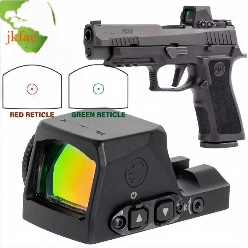SG RX PRO Red Dot Sight x24mm Mini Pistol Handgun Reflex Sight wRM Footprint for Glock Optic Sight Compact Rifle ScopeW251025