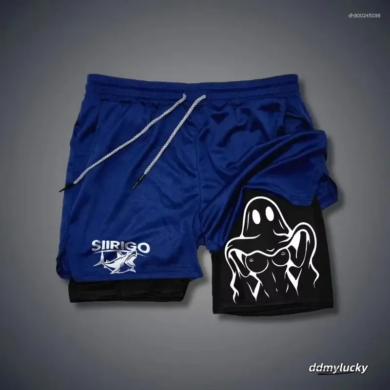 Men's Double Layer Running Shorts - Quick Dry Breathable Gym & Fiess Apparel Ddmylucky