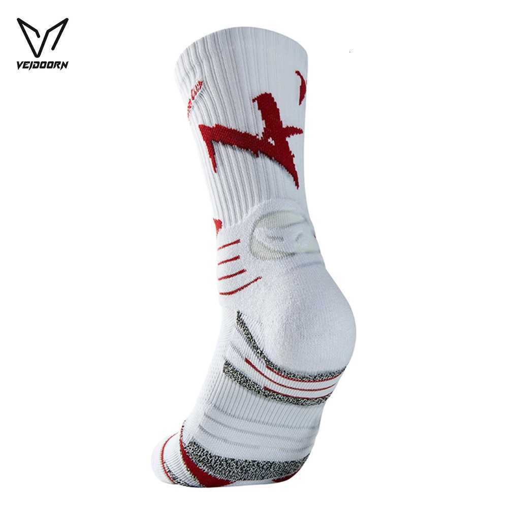 Veidoorn 2025 Performance Athletic Socks Thick Ankle Padding NonSlip Bottom Enhanced Comfort for Intense Workouts Sport Socks Y251024