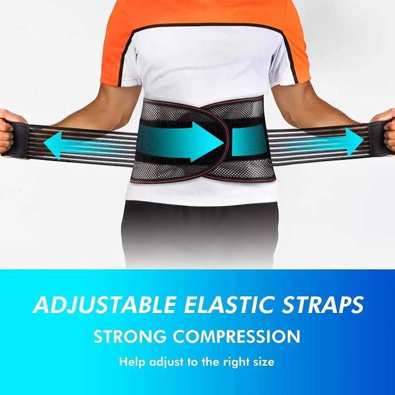 Back Brace for Men and Women Anti Skid Mesh Adjustable Back Lumbar Waist Support Belt Lower for Back Pain Relief Y251025