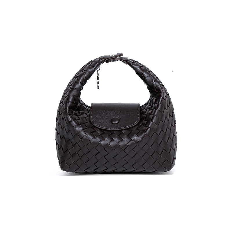 Luxury Brand Designer Bag 2025 New High-End Niche Bag For Women Versatile Fashionable Crossbody Bag Korean Style Commuter Woven Hand Bag