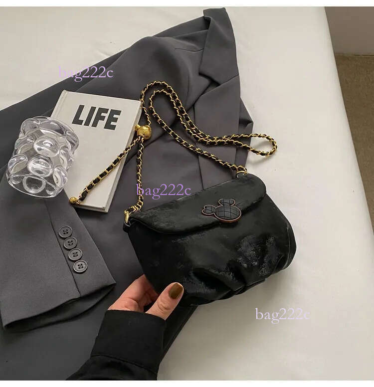 This Year's Popular Small For Women New Fashionable And Versatile Single Shoulder Crossbody Mini Super Hot Chain Bag H7.18#30