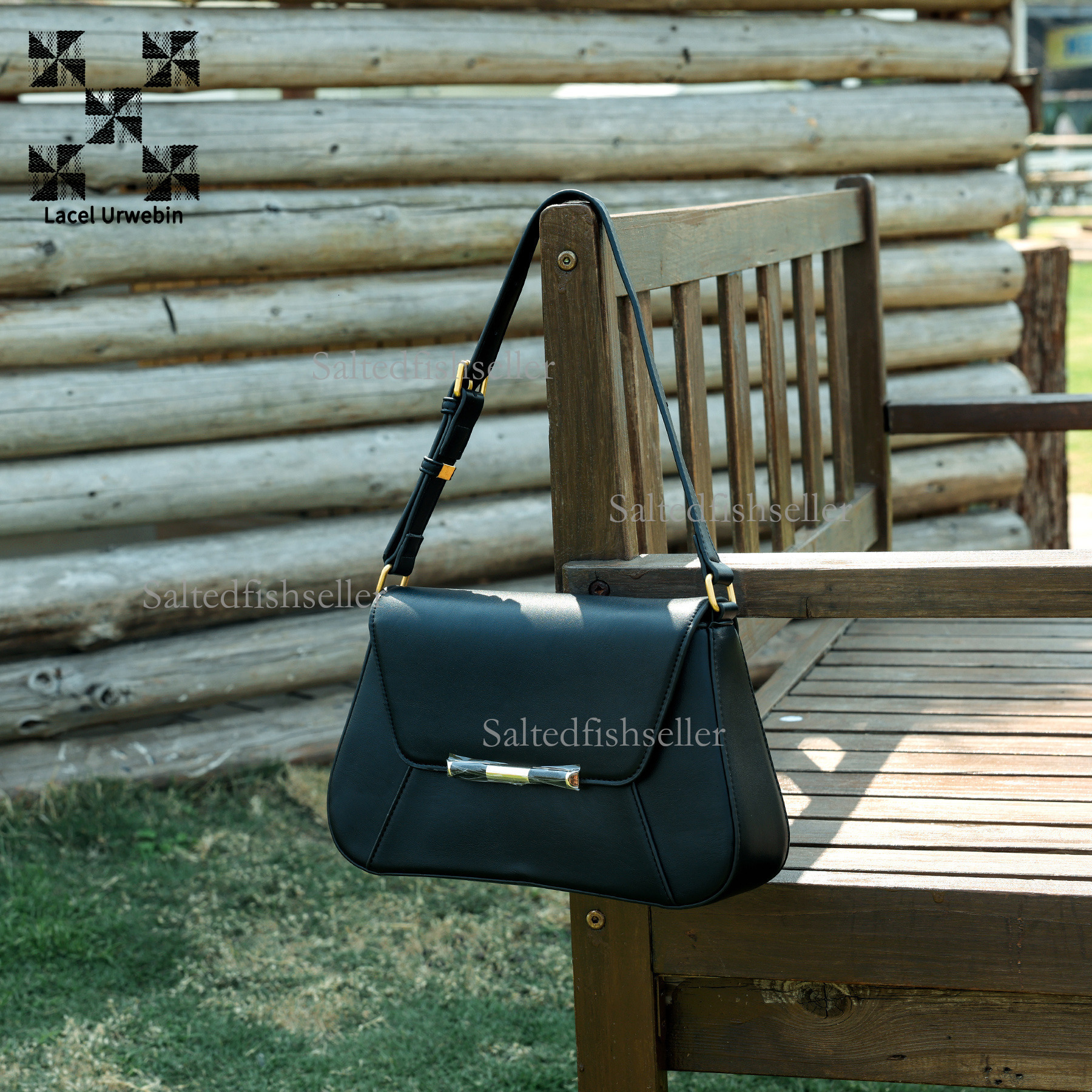 Lacel Urwebin Designer Spring New Envelope Banquet Bag Fashion Shiny Casual Simple Handbag Trendy Women's Splicing Single Shoulder Crossbody Bag