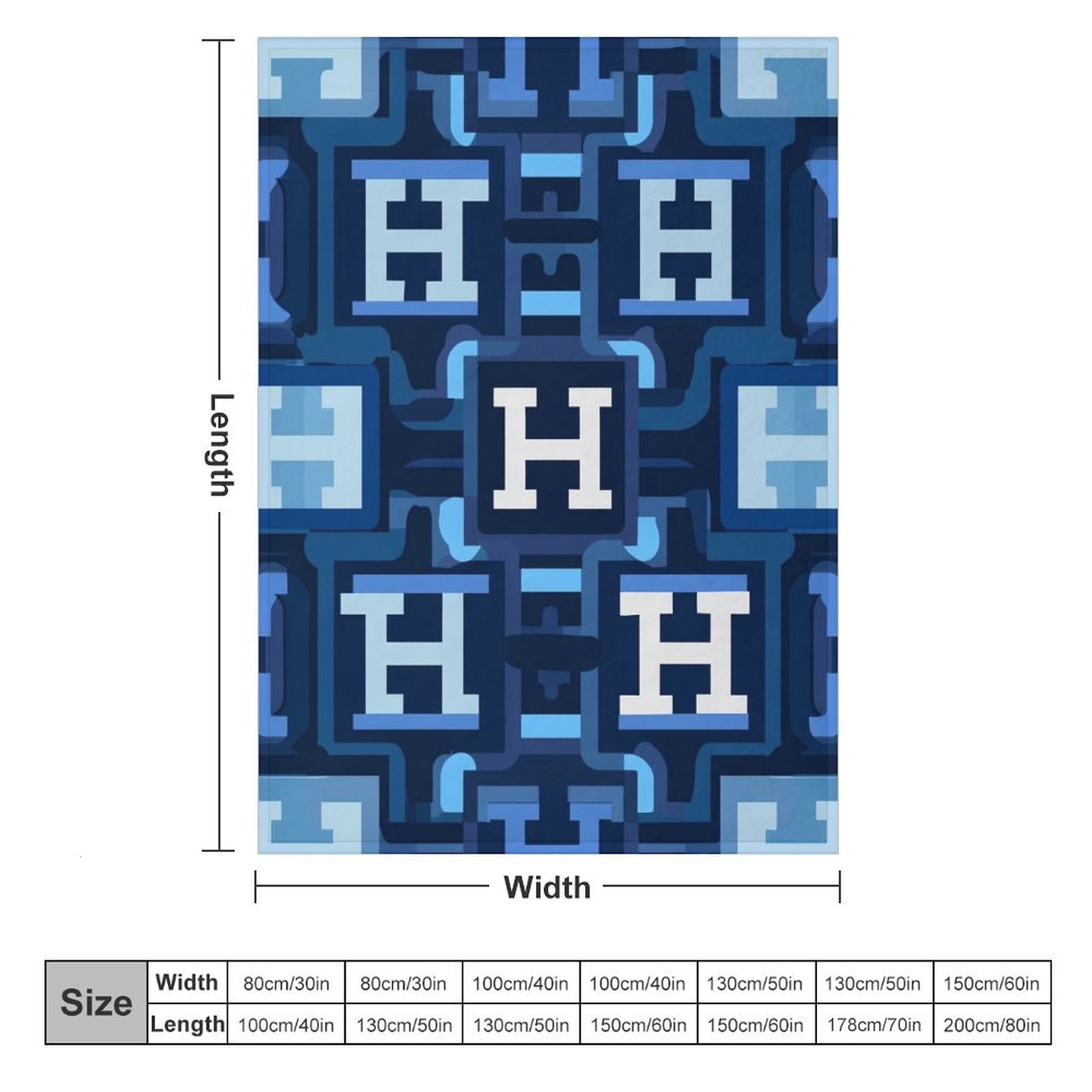 H Designer Horse blanket blanket throw cashmere vibration blanket copert Home Travel Throw Summer Air Conditioner Beach home bedding blankets throws H